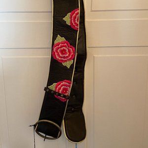 Vintage Laura Rosnovsky Floral Belt